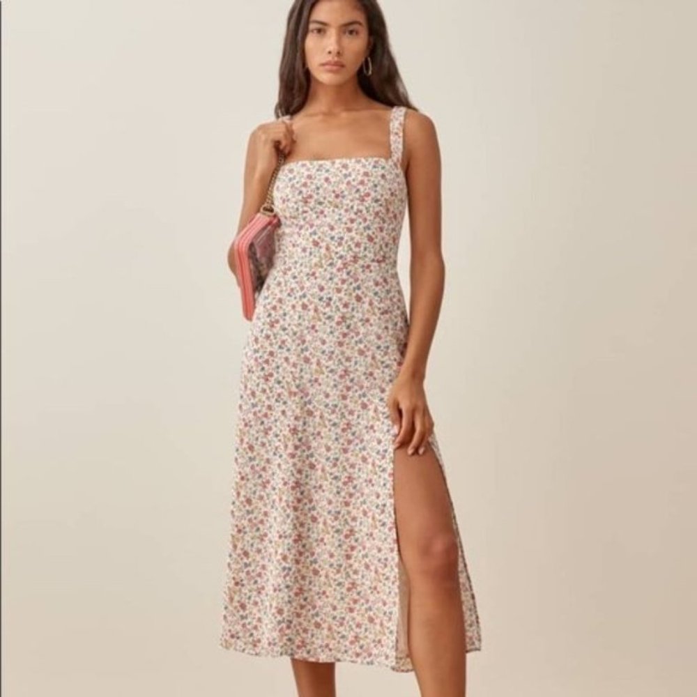NWOT Reformation Dominique Dress in Ronan